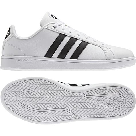 adidas cf advantage bianco nero